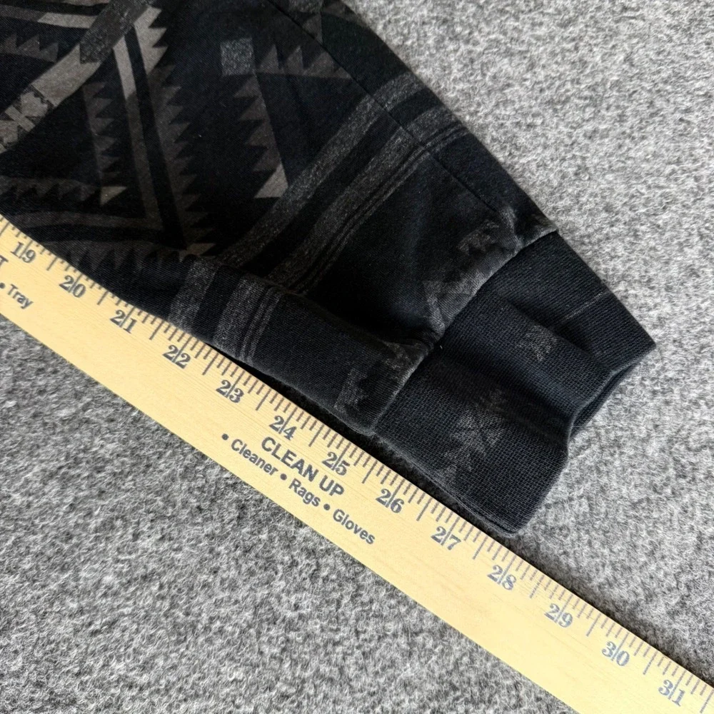 Polo Ralph Lauren Mens M Gray Aztec Southwestern Jogger Sweatpants Fleece Lounge